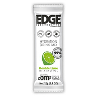 Edge Hydration Mix XLT 99% Sugar FREE Double Lime (12 pack x 12g sachets)