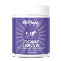 Organic Beef Liver (180 capsules)